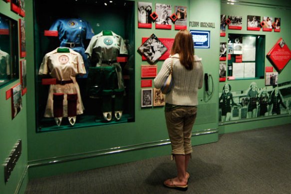 Diamond Dreams Exhibit at the National Baseball Hall of Fame.